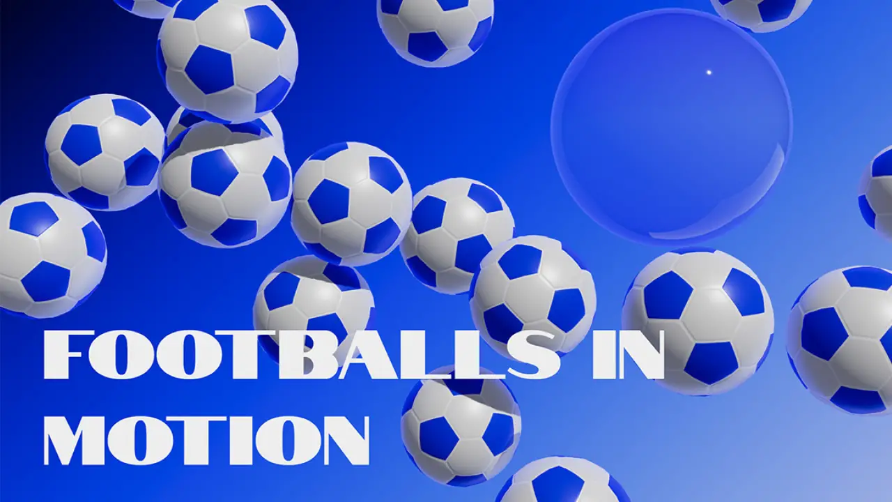Footballs in Motion